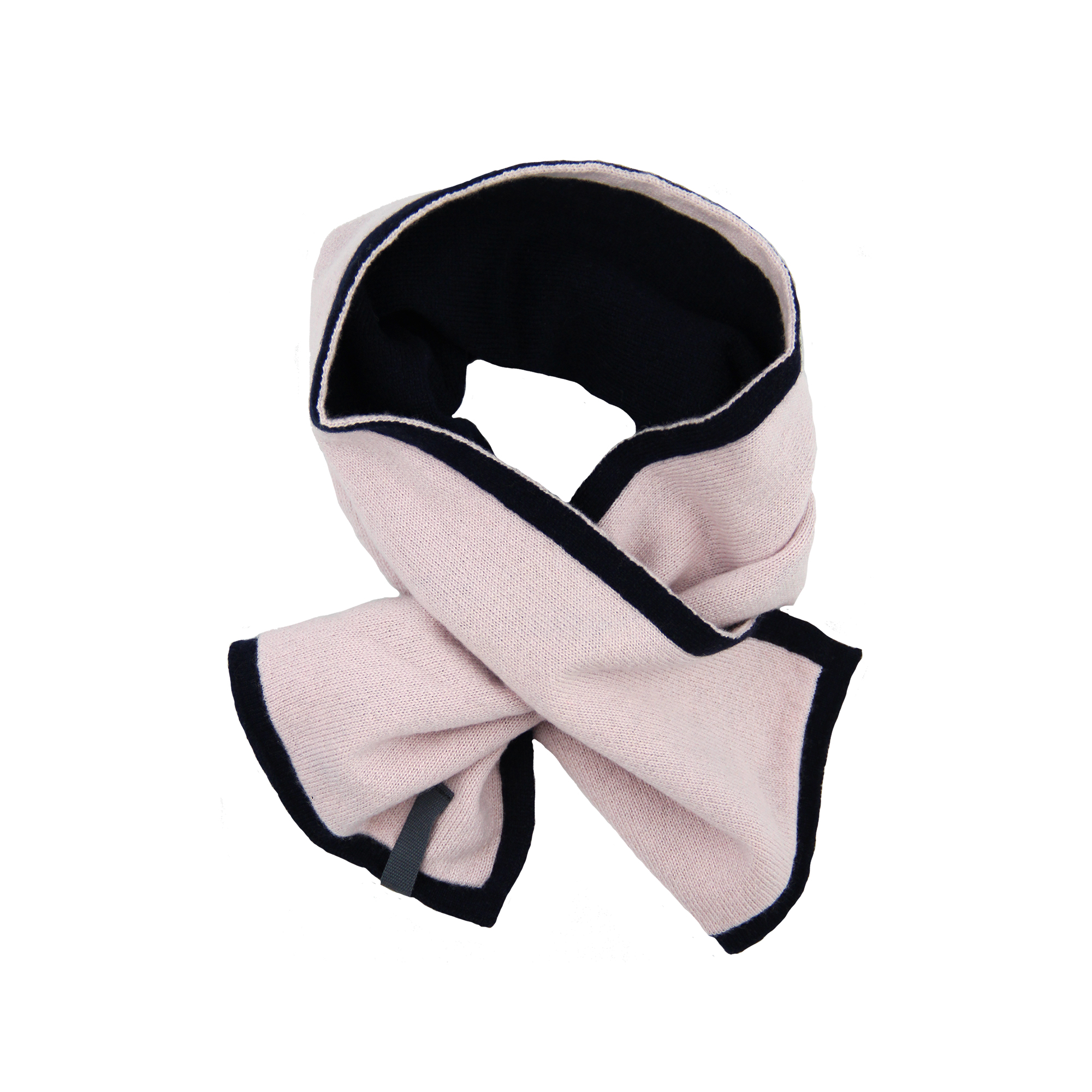 Children scarf cashmere pink