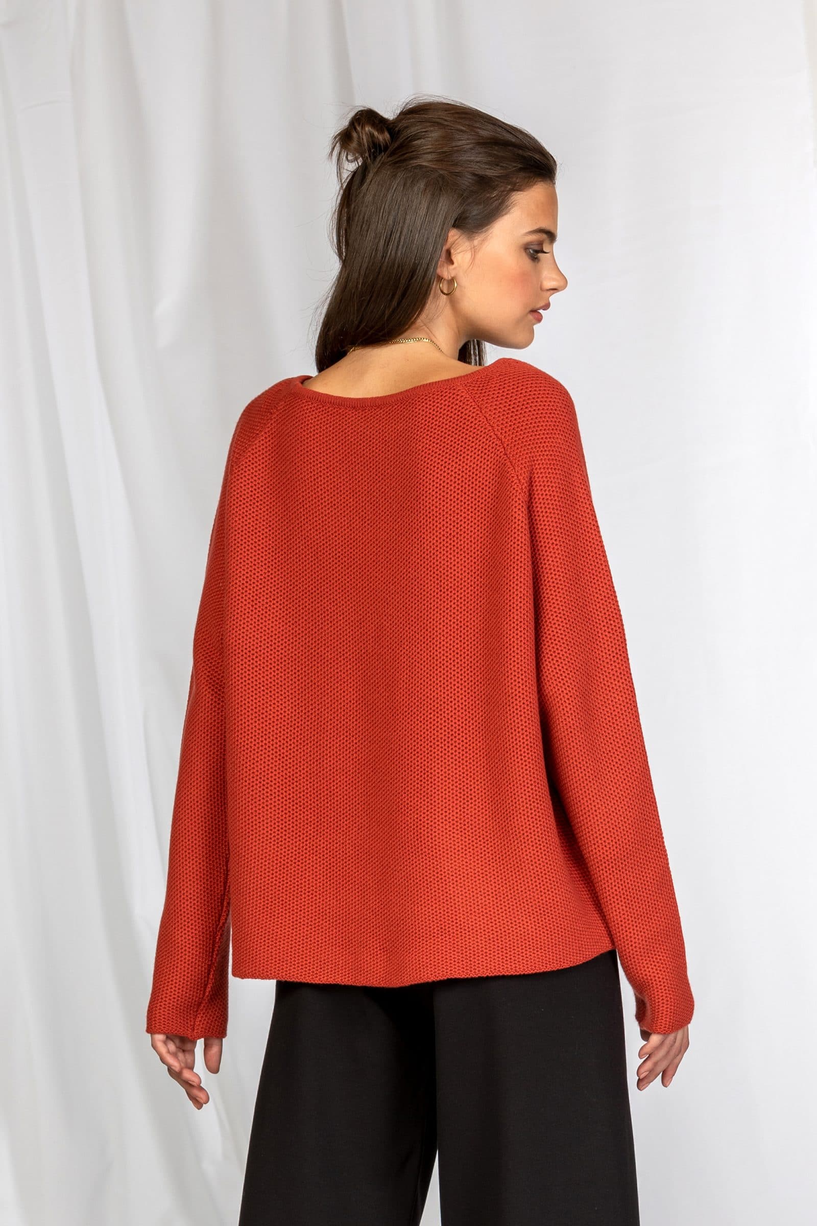Cashmere sweater red