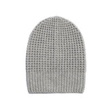 Haube CCIV Waffel - Eisgrau