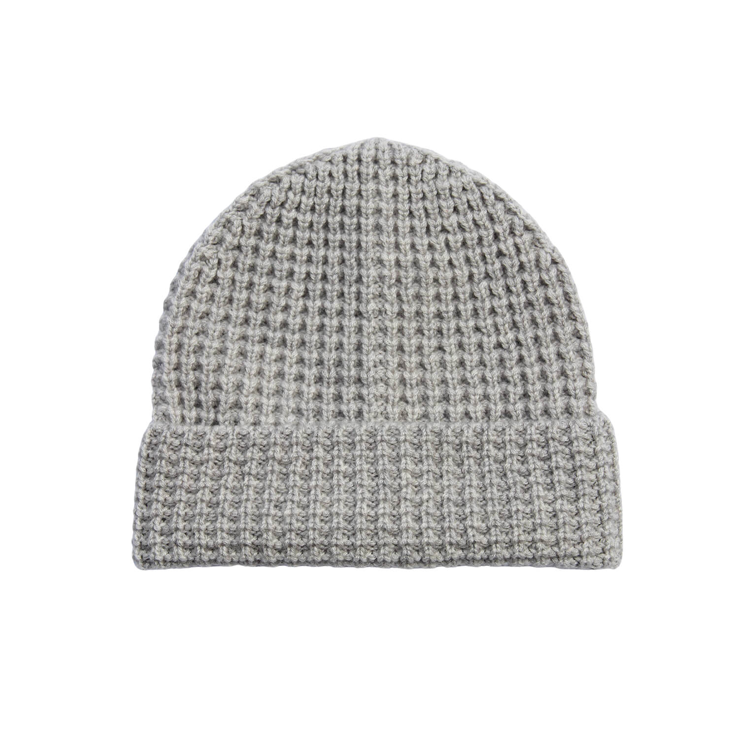 Haube CCIV Waffel - Eisgrau