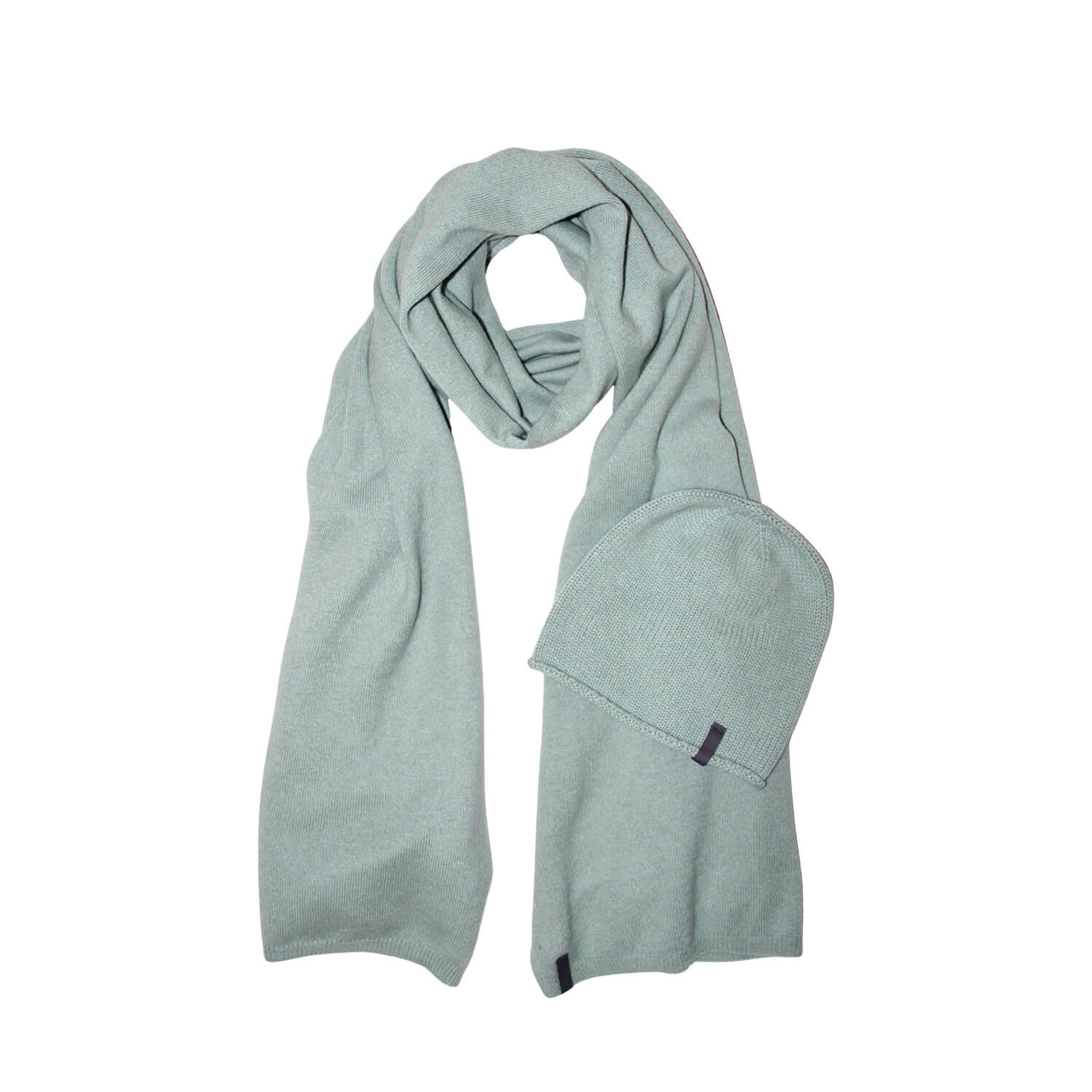 Stola Roma & Haube - Mint