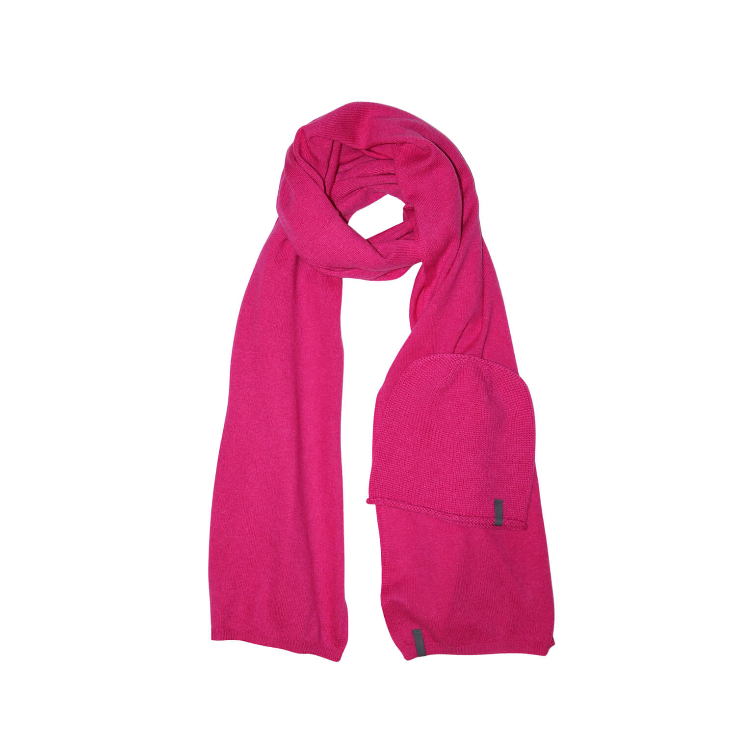Stola Roma & Haube - Pink