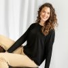 Sommerpullover schwarz