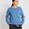 cashmere denim blue pullover